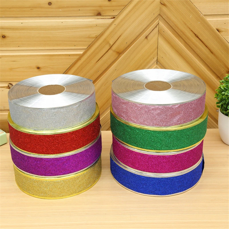 

1Pc Christmas DIY Bow Ribbon Wedding Party Events Birthday Decor Gifts Wrapping Supplies Christmas Decorations