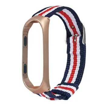 

New 3 Color Lightweight Nylon Adjustable Wrist Strap Replacement Sports Strap for XIAOMI MI Band 2 Straps