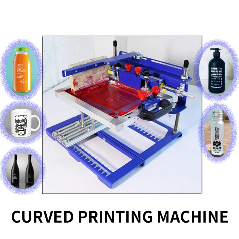 

Изогнутый экран печатная машина изогнутые печатная машина SPE-A QMH170 стол для трафаретной печати трафаретная печатная машина руководство