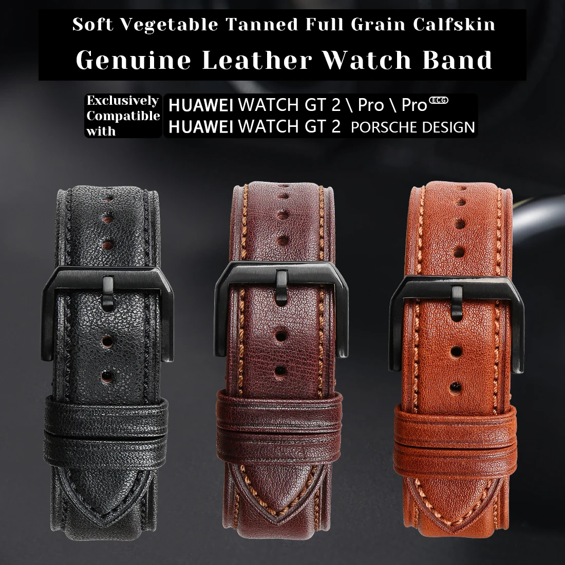 High Quality 20mm 22mm Quick Release Watch Band For Huawei Watch GT 2 Strap Smartwatch Replacement Soft Wristband