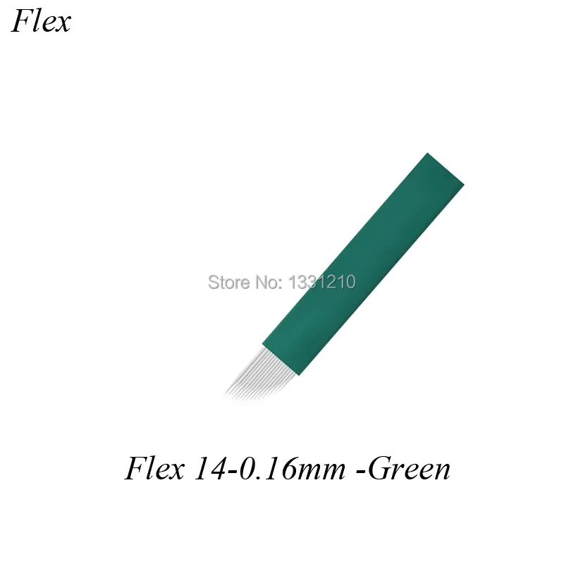 

LВMINA MICRO NANO FLEX CHANFRADO 14  0,16mm NANO Permanent Makeup Microblading Eyebrow Tattoo Needles Eyebrow Disposable Blades
