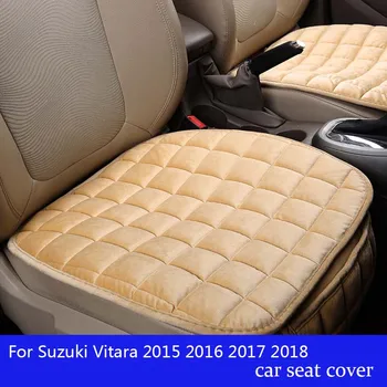 

Car Seat Cover For Suzuki Vitara 2015 2016 2017 2018 Plush Auto Chair Cushion Car Front Seat Cover Four Seasons