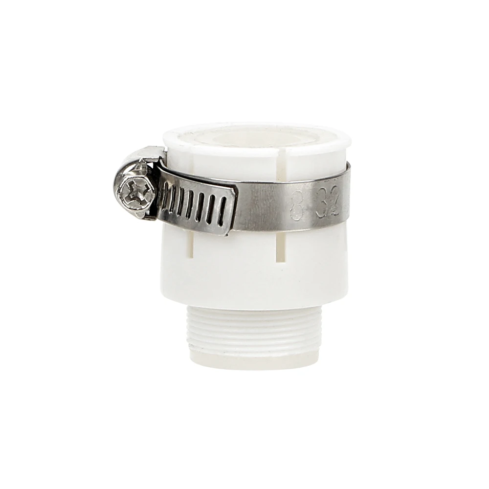 NICEYARD практичный водоэкономичный кран аксессуары вращающаяся на 360 градусов фильтрующая насадка на кран-адаптер блистер инструмент для кухни и ванной комнаты - Цвет: White adapter only