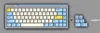 1 set DSA PBT Dye Sublimation Key Caps 60% Mechanical Keyboard Keycaps Godspeed Colour Matching For Star Wars Canvas Typeface ► Photo 2/4