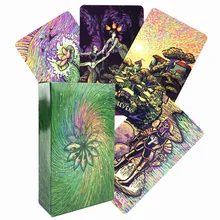 

The Cosma Visions Oracle Tarot A Set Of Cards To Ease Your Soul First Edition of Prisma Light Visions Deck With PDF Book