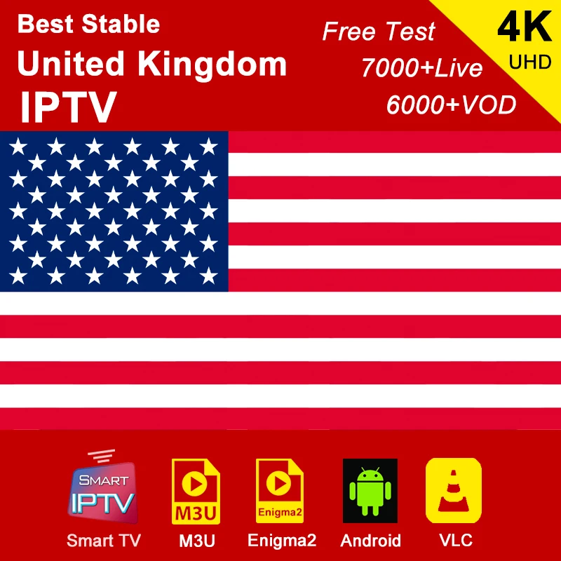 

French IPTV 1 year subscription 6000 Europe Arabic Sweden Netherland Germany Italy UK USA VOD IPTV m3u enigma2 Android TV Box