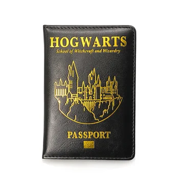 

HP Hogwarts Passport Cover Holder Gryffindor Ravenclaw with Card Case Passport Cover Hogwarts