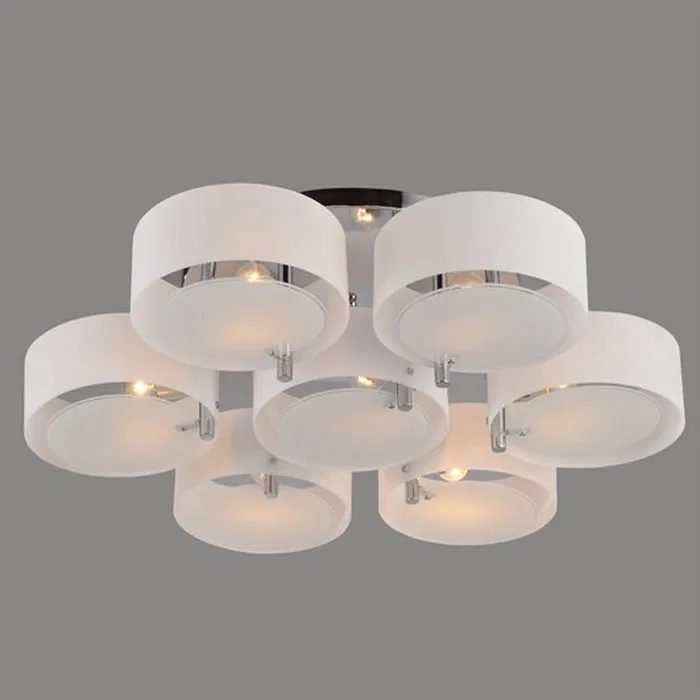 

LED Ceiling Lamp Living Room Bedroom Lighting Acrylic Library Dining Room Restaurant Ceiling Lamps Modern Minimalist Circle