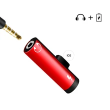 Для lightning/3,5 мм разъем Aux наушники кабель для наушников OTG Аудио адаптер IOS 13 для iPhone 11X7 8 Plus зарядное устройство адаптер