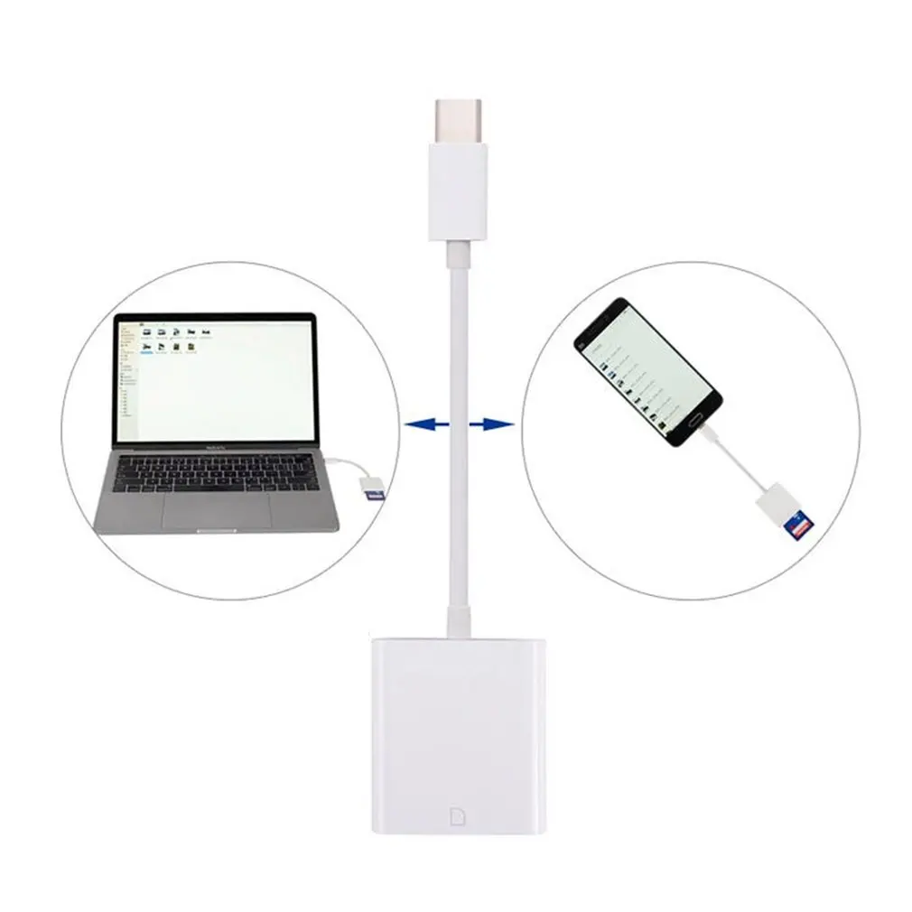Считыватель карт type-C для huawei для samsung для iPad Pro мобильный компьютер планшет OTG кардридер