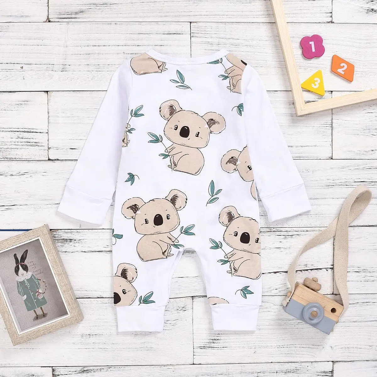 Newborn Baby Spring-autumn Cotton Clothing Puseky Baby Christmas Gift Romper Boys Animal Costumes Boutique Pajama Roupa