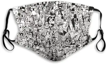 

Cute Kitten Face Mask Anti-dust Masks Washable Reusable Masks Balaclava Mask