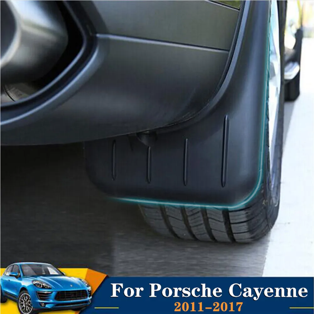 4X OE стильные литые Брызговики для Porsche Cayenne 2011 2012 2013 2 Брызговики