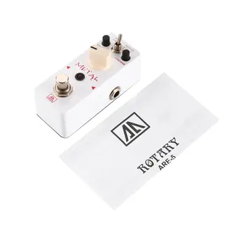 

AROMA AHOR-5 Guitar Effect Pedal Classic Heavy Metal Distortion Guitar Effect Pedal 2 Modes Aluminum Alloy Body True Bypass New