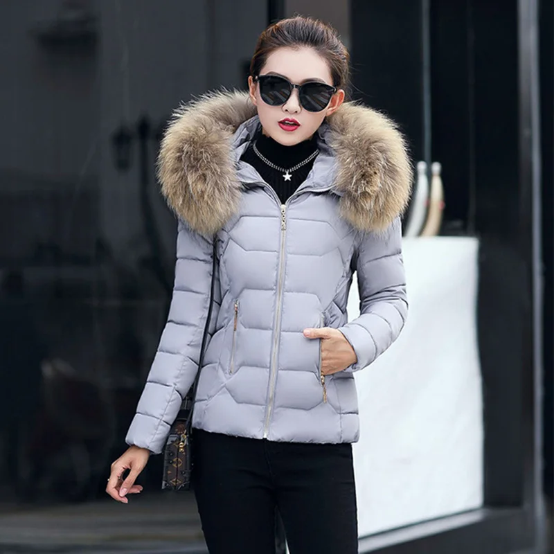 Зимняя куртка женская парка из искусственного меха с капюшоном пальто Женская с длинным рукавом Толстая теплая зимняя одежда плюс размер 3XL куртка Mujer стеганые Топы