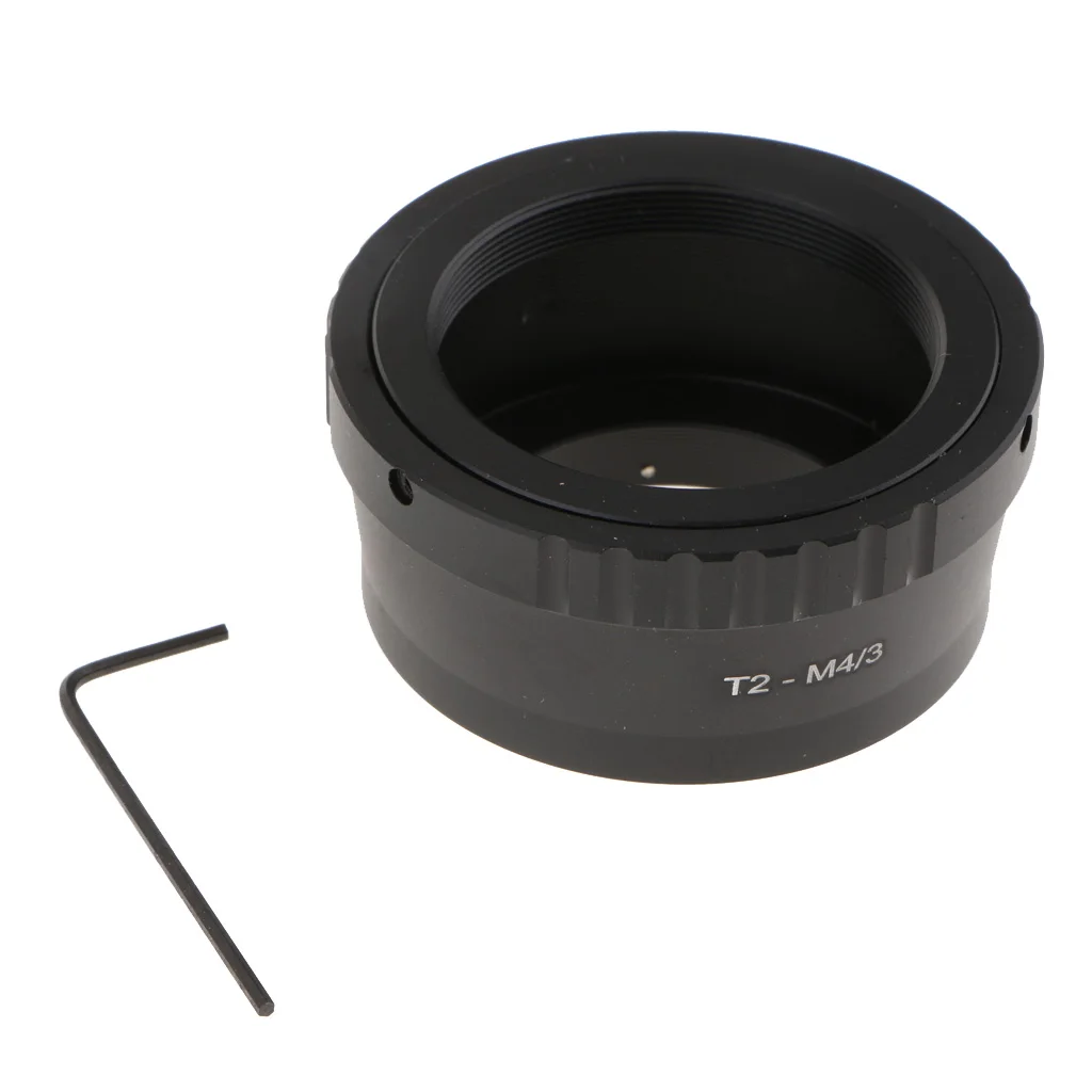 

T2 Mount Lens Adapter to Micro 4/3 for Olympus Panasonic Cameras Telescope