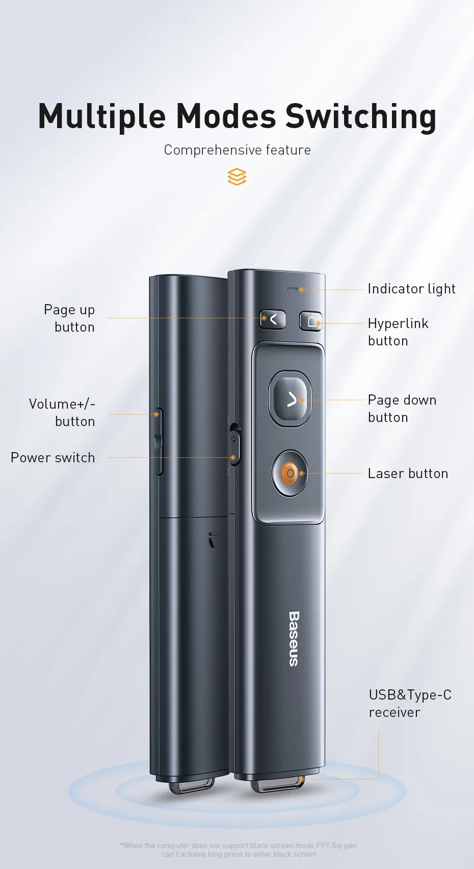 wireless presenter laser pointer