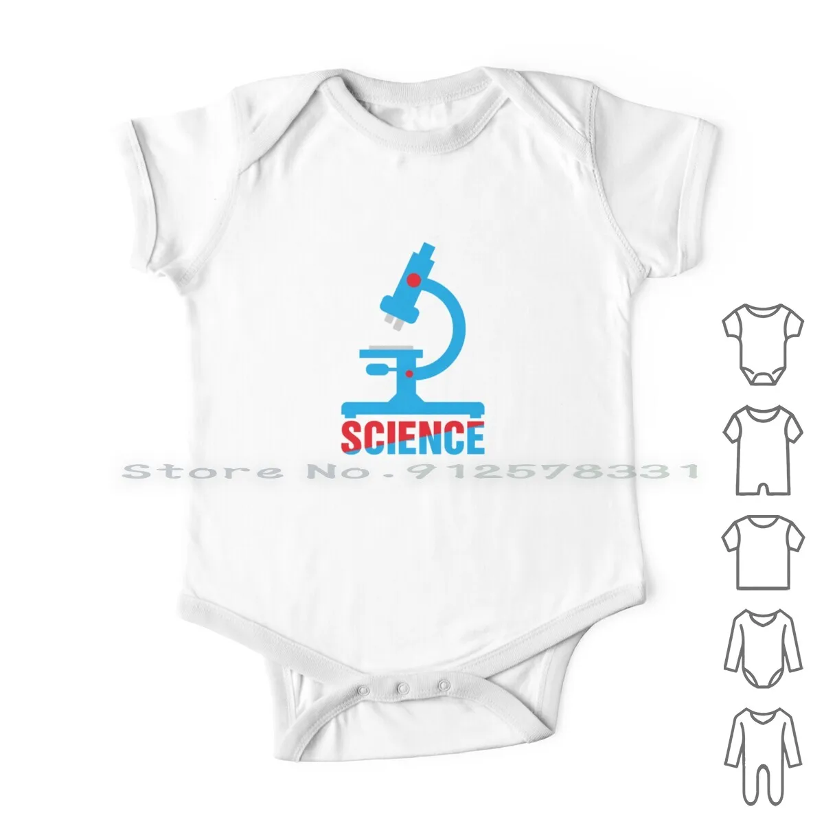 

Science Microscopic Biology Science Geek Puns Cool Gifts For Science Teachers Students Nerds Lovers Enthusiasts Newborn Baby
