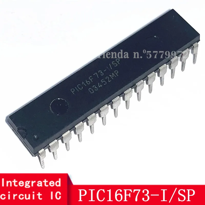 1 шт. PIC16F73 I/SP DIP 28 16F73 новая Оригинальная интегральная схема IC|Производительность