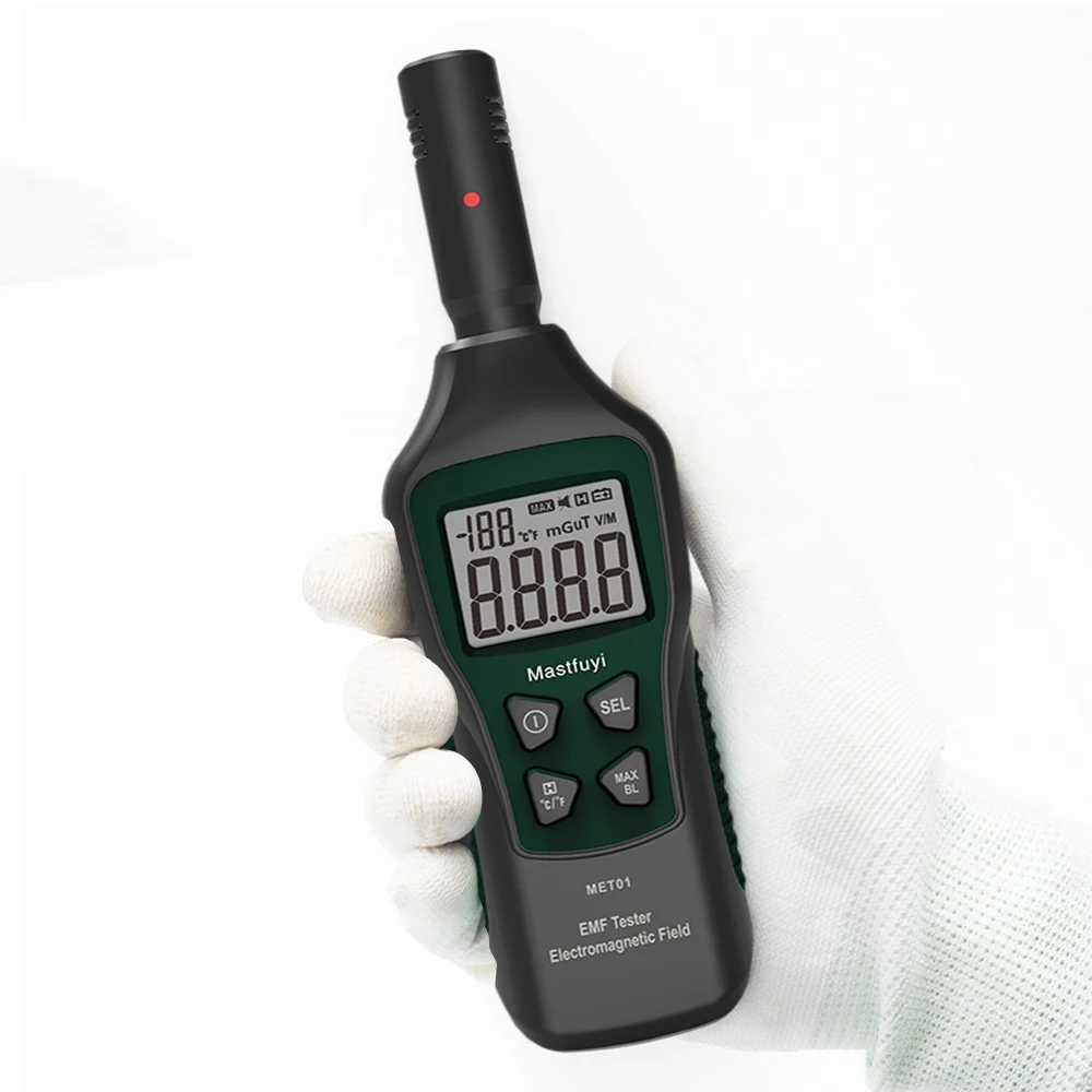 FUYI Radiation Dosimeter FY876 EMF Meter Handheld Electromagnetic Detector Wave Tester High Precise Monitor | Инструменты