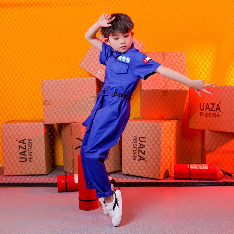 Kids Girls Print Short Sleeve Sweet Jumpsuit Bodysuit Baby Kids Children Casual Outfits Clothes Playsuit 110-180 Size Summer (5)