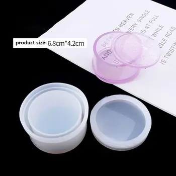 

3Pcs Crystal Epoxy Resin Mold Storage Box Casting Silicone Mould DIY Making Tool