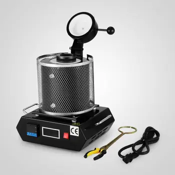

3KG digital automatic furnace crucible with a maximum adjustable temperature of 1150 degrees Celsius