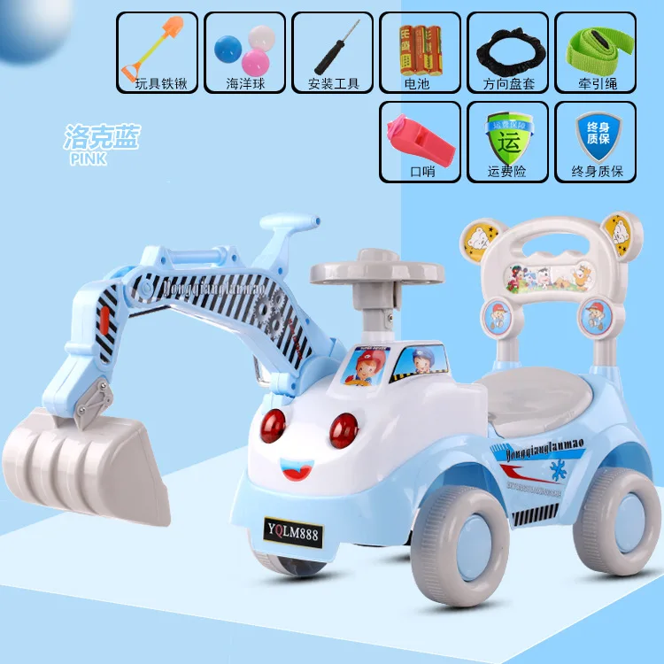 Outdoor Fun & Sports Ride On Toys & Accessories Ride On Cars baby excavator toy car baby Car Toy toys