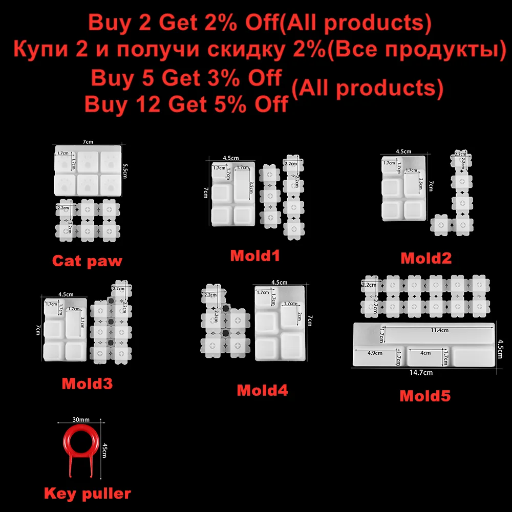 1pcs Manual Mechanical Gaming Keyboard Mold Computer Pc Gamer Pet Paw Keycaps Silicone Molds Dried Flower Resin Crafts Jewelry Tools Equipments Aliexpress