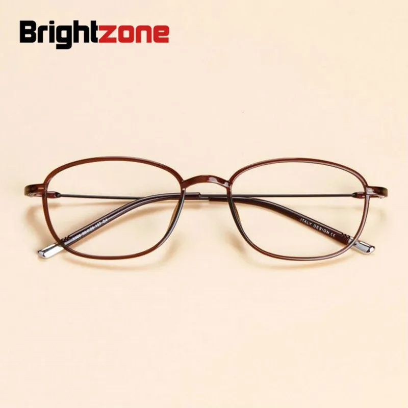 

South Korean Men Vintage Ultra-light Carbon Tungsten Steel Glasses Frame Women Decorative Small Oval Eyeglasses Myopia Eyewear