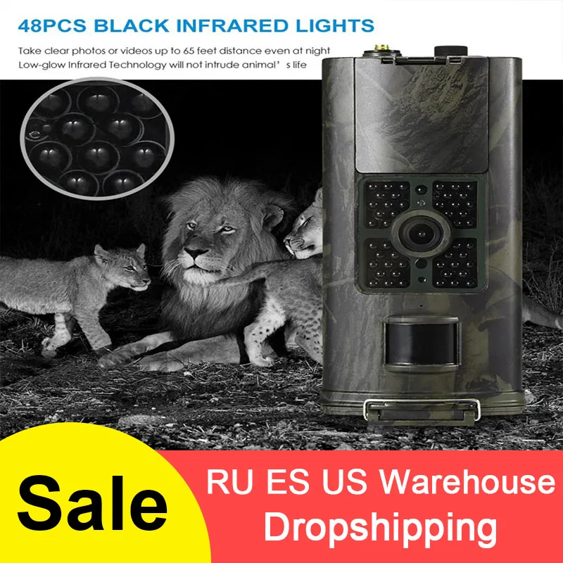 

HC-700M Wildlife Hunting Trail Camera Photo Video Surveillance Hunting Camera MMS SMS 2G Trigger Night Vision 16MP Camera