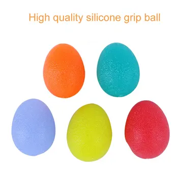 

Hot Grip Ball Shaped Stress Finger Massage Silicone Fitness Relief Exercise Gripper Forearm Strengths Power MVI-ing