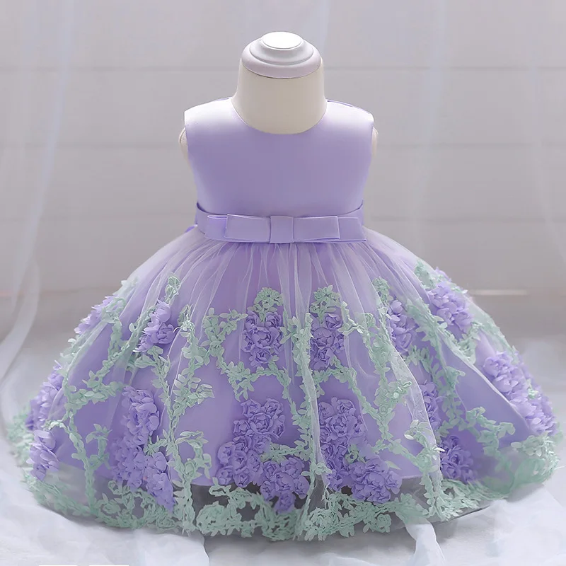 crianças roupas bebê princesa vestido traje