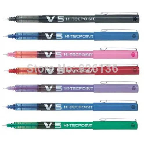 Бесплатная доставка Pilot V5 HI TECPOINT 0 5 мм игловидная точка сверхтонкая шариковая