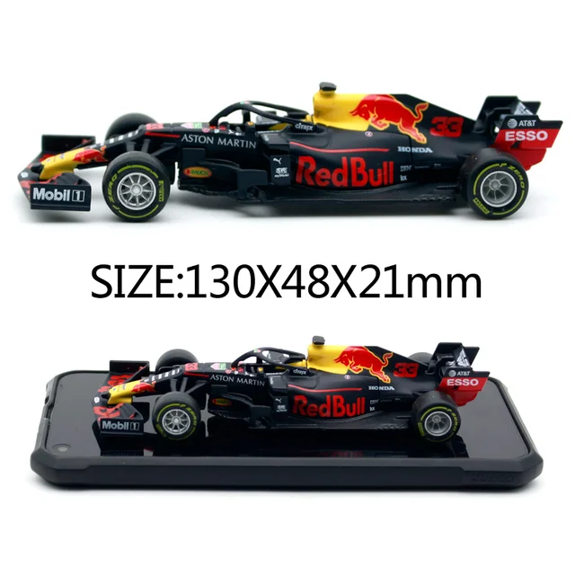 Burago 1:43 Red Bull Racing  RB15 33# RB13 RB14 model die-casting model car simulation car decoration collection gift toy 6