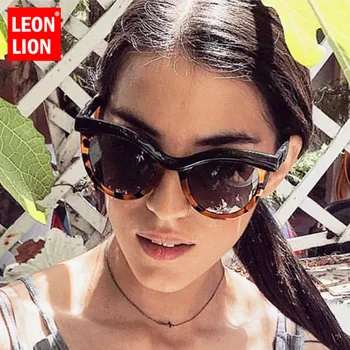 

LeonLion 2019 Retro Sunglasses Women Cat Eye Sun Glasses For Women Vintage Sunglasses Women/Men Trendy Oculos De Sol Feminino