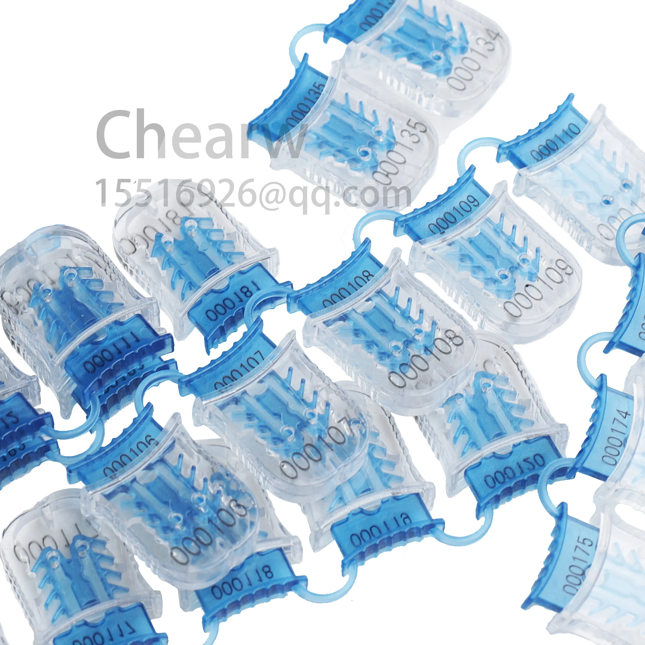 100piece Rectangle Bar Code Plastic Meter Seal Manufacturer Good Quality Seals Gas Seals High Security Lock disposable
