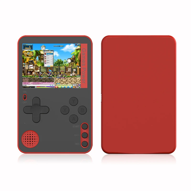 Portable Mini Retro Handheld Video Game Console 8-Bit 2.4 Inches Color LCD Color Game Player Built-in 500 Games For Kids Gifts 