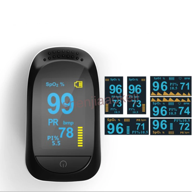 

Mini Sleep Monitor 8h storage memory sleepping monitor Smart finger clip oximeter Sleep Monitor Monitoring Heart Rate Household