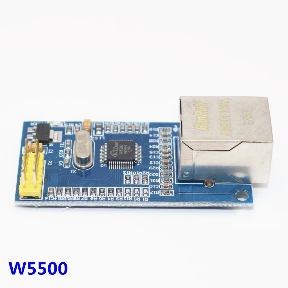 A32 10 шт. W5500 Ethernet сетевой модуль оборудования TCP/IP 51/STM32 микроконтроллер программы по W5100