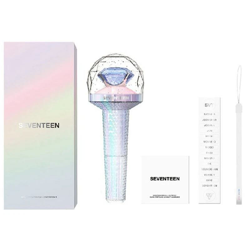 Светильник Kpop SEVENTEEN Ver.2 светильник-Палка с поддержкой bluetooth, светильник-палочка, ручная лампа второго поколения, карат