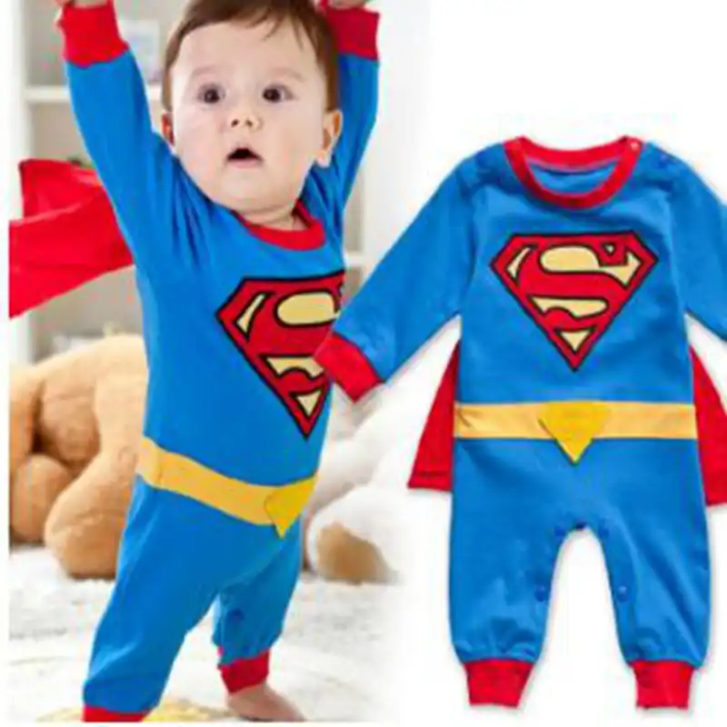 superman baby sleepsuit