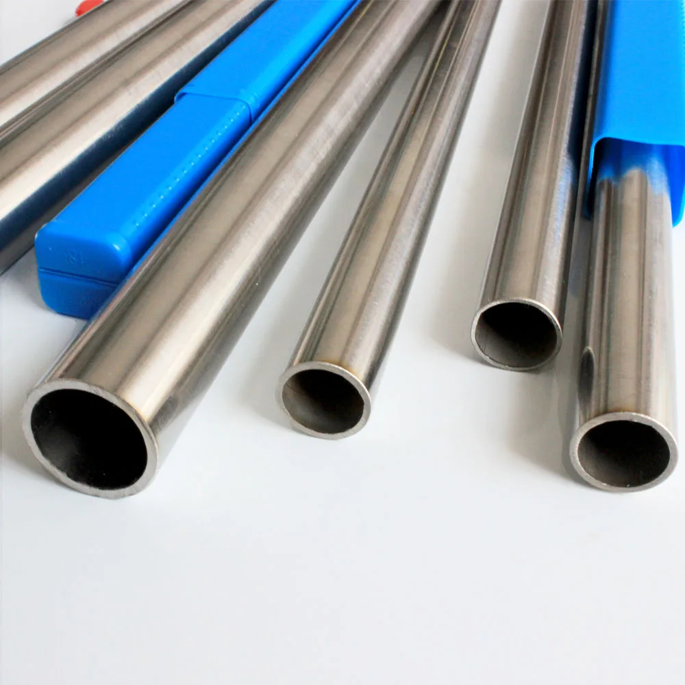 Tube Acier Inoxydable 304 Poli Intérieur/Extérieur - Diamètre 16 Mm - Épaisseur 1 à 4,5 Mm - Longueur 200 Mm
