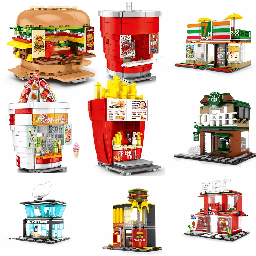 lego city hamburger