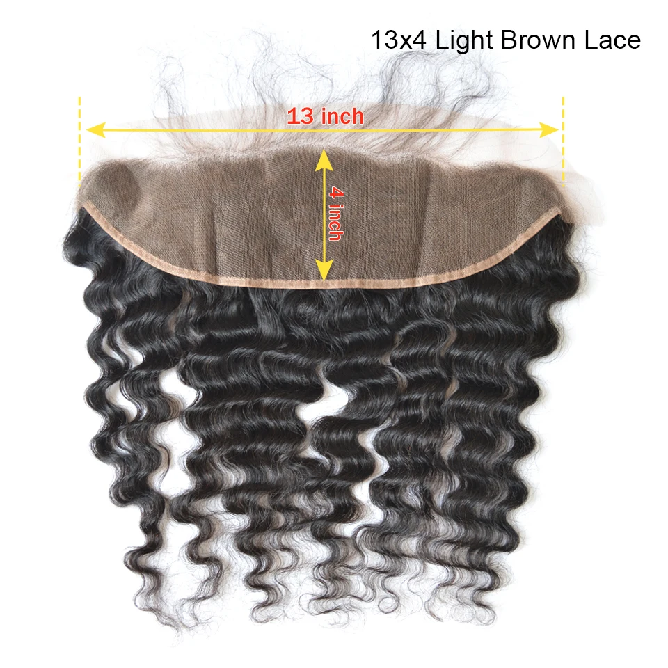 Natural wave 13x4 Light Brown Lace