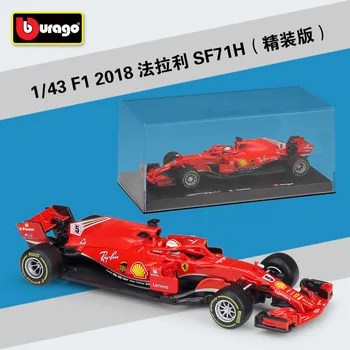 

Children's Alloy Car Model Toy 1: 43F1 Racing 2018 Ferrari SF71H2019 SF90 Simulation Alloy Model Hardcover Version Gift