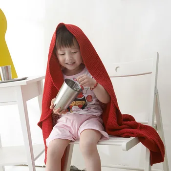 

Baby Blankets Knitted Newborn Bebes Stroller Bedding Sleep Cover 80*135cm Solid Infant Swaddle Wrap Blanket Quilt Multi-Function