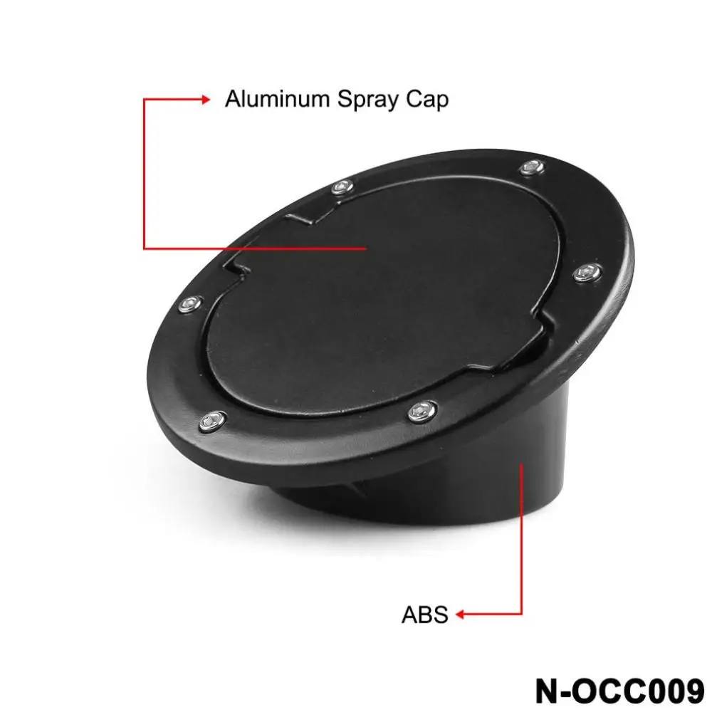 The Outer Fuel Tank Cap Is Suitable The 07-18 for Jeep Wrangler New Car Auto Outer Fuel Tank Cover Cap
