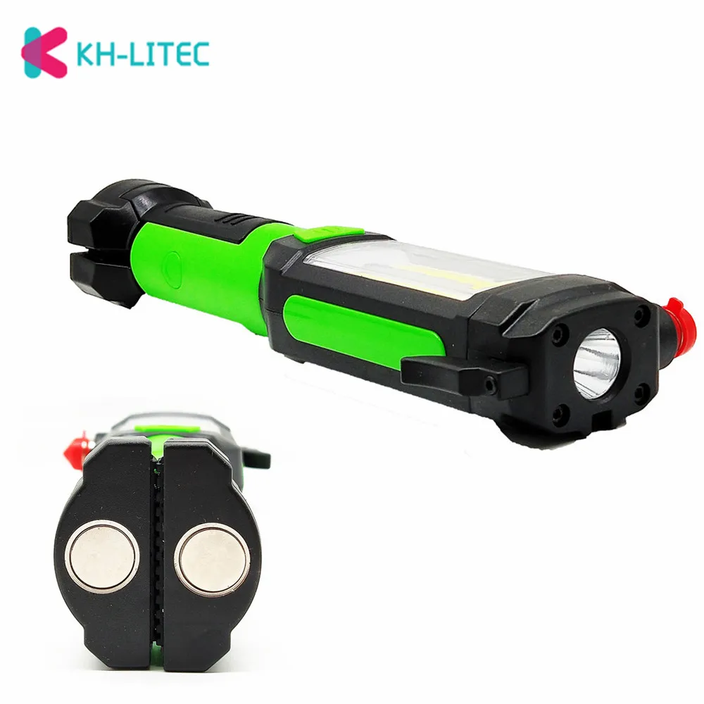 Skup Magnetyczna naprawa samochodów lampa do pracy COB LED latarka usb ładowanie przenośna lampka do polowania na Camping wspinaczka
