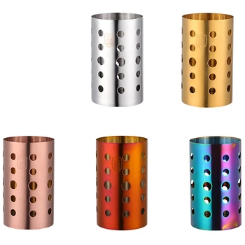 

Stainless Steel Kitchen Chopsticks Tube Tableware Storage Draining Rack Shovel Spoon Knife Fork Storage Box